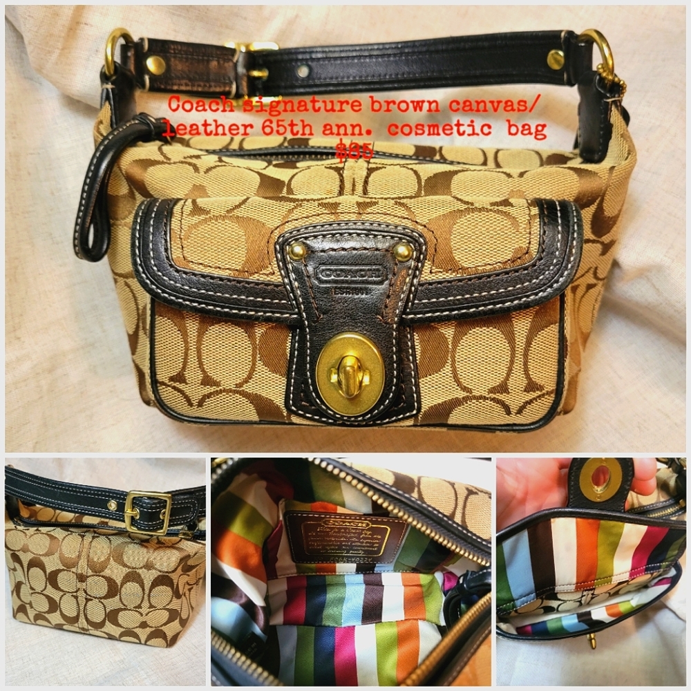 Coach Cosmetic Bag